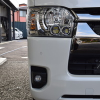 3352 ワイルドPKG ハイエース スーパーGL ダークプライムⅡ 4WD 2,800CC ディーゼル車 5人乗りのサムネイル