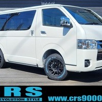 ワイルドPKG　ハイエース　スーパーGL　ダークプライムⅡ　4WD　2800cc　ディーゼル車　5人乗りのサムネイル
