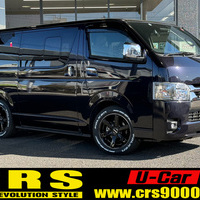 3894　令和4年式　ハイエース　スーパーGL　ダークプライムⅡ　2WD　2800cc　ディーゼル車　5人乗り　2.8万kmのサムネイル