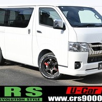 3884　令和5年式 ハイエース S-GL ダークプライムⅡ 2WD 2,800cc (ディーゼル車) 5人乗車 21kmのサムネイル