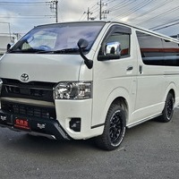 3670　令和4年式　ハイエース　スーパーGL　ダークプライムⅡ　4WD　2800cc　ディーゼル車　5人乗り　4500kmのサムネイル