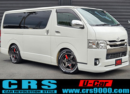 3902　平成27年式　ハイエース　スーパーGL　ダークプライム　2WD　2000cc　ガソリン車　5人乗り　3.3万km