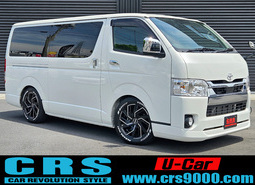 3703　令和4年式　ハイエース　スーパーGL　2WD　2000cc　ガソリン車　8人乗り8ナンバー登録車　0.9万km