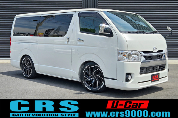 3703　令和4年式　ハイエース　スーパーGL　2WD　2000cc　ガソリン車　8人乗り8ナンバー登録車　0.9万kmのサムネイル
