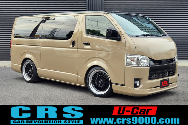 4140　令和3年式　ハイエース　スーパーGL　ダークプライムⅡ　2WD　2000cc　ガソリン車　5人乗り　2.7万kmのサムネイル
