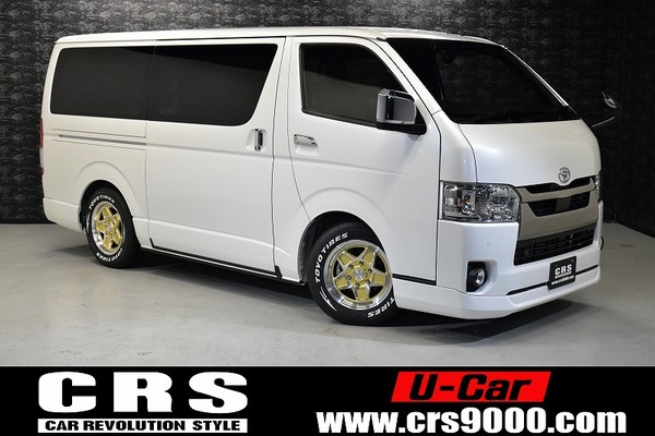 3828 令和4年式 ハイエース スーパーGL ダークプライムⅡ 2WD 2,000cc (ガソリン車) 5人乗車 0.57万kmのサムネイル