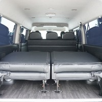 4274 【10人乗り3ナンバー 内装架装車】ベッドキットⅤ ハイエース ワゴンGL 2WD 2,700CC ガソリン車 10人乗り 18,553㎞のサムネイル