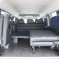 4274 【10人乗り3ナンバー 内装架装車】ベッドキットⅤ ハイエース ワゴンGL 2WD 2,700CC ガソリン車 10人乗り 18,553㎞のサムネイル