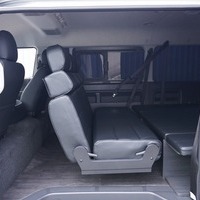 4274 【10人乗り3ナンバー 内装架装車】ベッドキットⅤ ハイエース ワゴンGL 2WD 2,700CC ガソリン車 10人乗り 18,553㎞のサムネイル