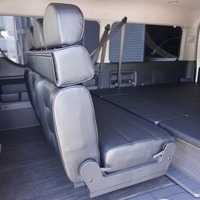 3816 【8人乗り8ナンバー 内装架装車】ベッドキットⅢ ハイエース ワゴンGL 2WD 2,700CC ガソリン車 8人乗り 6,971㎞のサムネイル