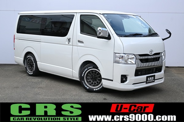 4204　令和5年式 ハイエース バン S-GL 2WD 2,000cc (ガソリン車) 5人乗車 32Kｍのサムネイル