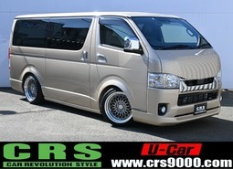 4121 令和4年式 ハイエース S-GL ダークプライムⅡ 2WD 2,000cc (ガソリン車) 5人乗車 7,400km