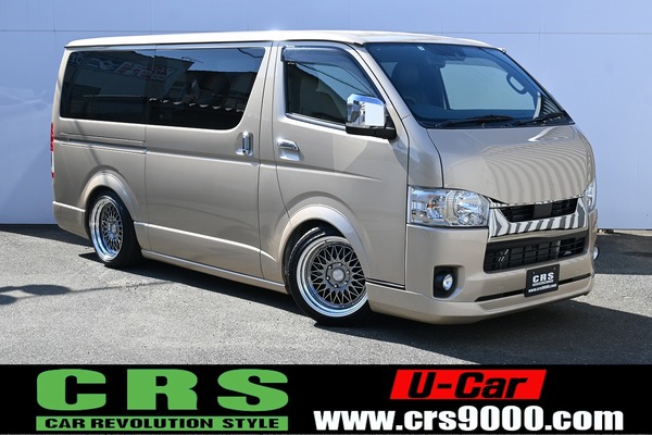 4121 令和4年式 ハイエース S-GL ダークプライムⅡ 2WD 2,000cc (ガソリン車) 5人乗車 7,400kmのサムネイル