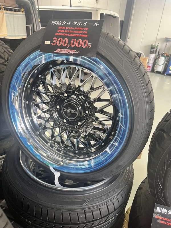 CRS大阪　君に決めた！！即納ホイールのご紹介