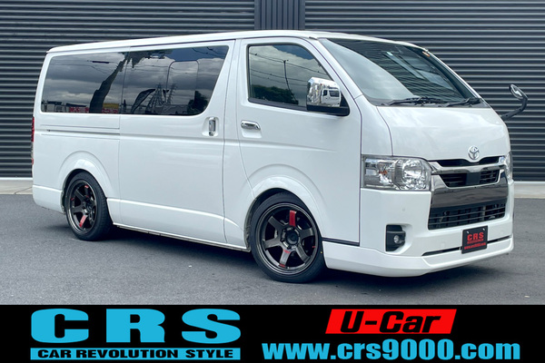 4430　令和4年式　ハイエース　スーパーGL　ダークプライムⅡ　2WD　2800cc　ディーゼル車　5人乗り　6.9万kmのサムネイル