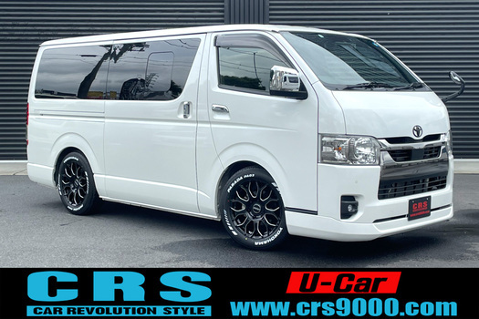 4356　令和4年式　ハイエース　スーパーGL　ダークプライムⅡ　2WD　2800cc　ディーゼル車　5人乗り　1.2万kmのサムネイル