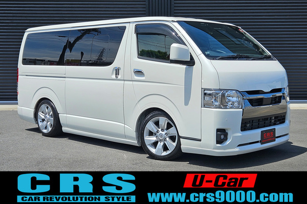 4259　令和5年式　ハイエース　スーパーGL　ダークプライムⅡ　2WD　2000cc　ガソリン車　5人乗り　900kmのサムネイル