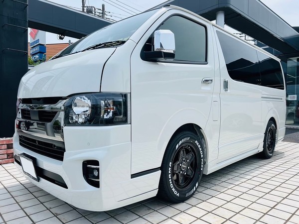 千葉　ハイエース8型カスタム　最新カスタム仕様の試乗車をご準備しました！～CRS各店舗の試乗車～