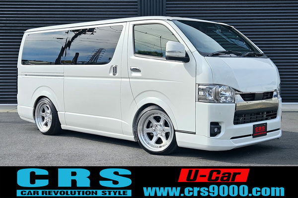 4541　令和4年式　ハイエース　スーパーGL　ダークプライムⅡ　2WD　2000cc　ガソリン車　5人乗り　0.8万kmのサムネイル