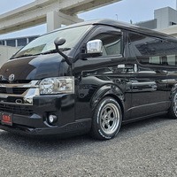 4366　令和3年式　ハイエース　スーパーGL　ダークプライムⅡ　2WD　2800cc　ディーゼル車　5人乗り　2.5万kmのサムネイル