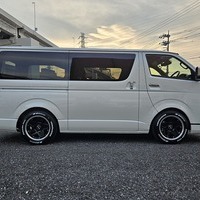 4099　令和6年式　ハイエース　スーパーGL　ダークプライムⅡ　2WD　2800cc　ディーゼル車　5人乗り　10kmのサムネイル