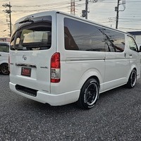 4099　令和6年式　ハイエース　スーパーGL　ダークプライムⅡ　2WD　2800cc　ディーゼル車　5人乗り　10kmのサムネイル
