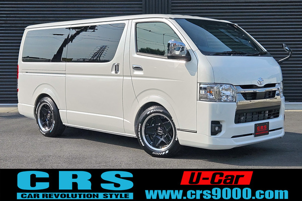 4099　令和6年式　ハイエース　スーパーGL　ダークプライムⅡ　2WD　2800cc　ディーゼル車　5人乗り　10kmのサムネイル