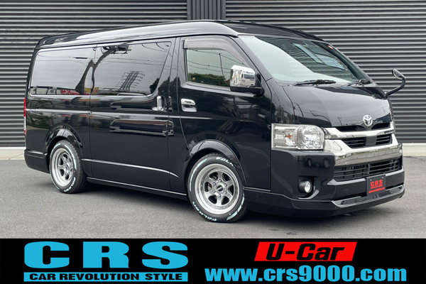 4366　令和3年式　ハイエース　スーパーGL　ダークプライムⅡ　2WD　2800cc　ディーゼル車　5人乗り　2.5万kmのサムネイル