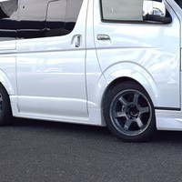 4593 令和4年式 ハイエース スーパーGL ダークプライムⅡ　2WD 2,800cc (ディーゼル車) 5人乗車 8,000kmのサムネイル