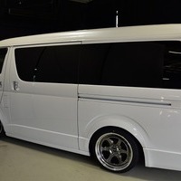 4595.令和4年式 ハイエース ワイド スーパーGL ダークプライムⅡ 2,800㏄ディーゼル車 走行1.4万km 検査1年付のサムネイル