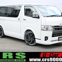 4098　令和6年式　ハイエース　ダークプライム２　CRSパッケージ　2WD　2800cc(ディーゼル)　2/5人乗車　5kmのサムネイル