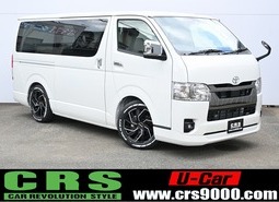 4098　令和6年式　ハイエース　ダークプライム２　CRSパッケージ　2WD　2800cc(ディーゼル)　2/5人乗車　5km