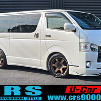 4637　平成30年式　ハイエース　スーパーGL　ダークプライム　2WD　2000cc　ガソリン車　5人乗り　2.7万kmのサムネイル