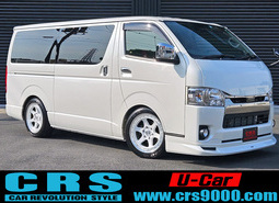 4592　平成30年式　ハイエース　スーパーGL　ダークプライム　2WD　2000cc　ガソリン車　5人乗り　12.3万km