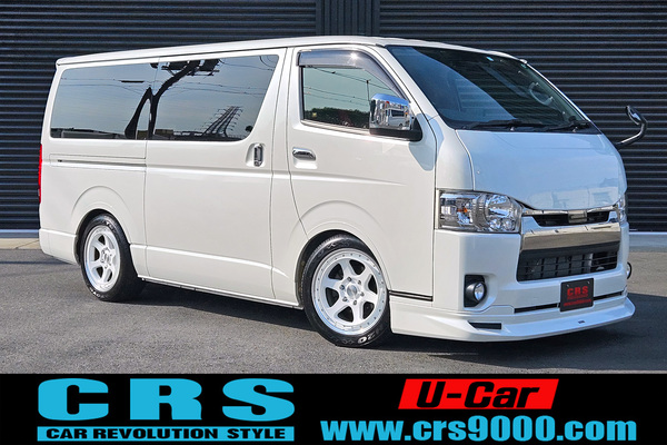 4592　平成30年式　ハイエース　スーパーGL　ダークプライム　2WD　2000cc　ガソリン車　5人乗り　12.3万kmのサムネイル