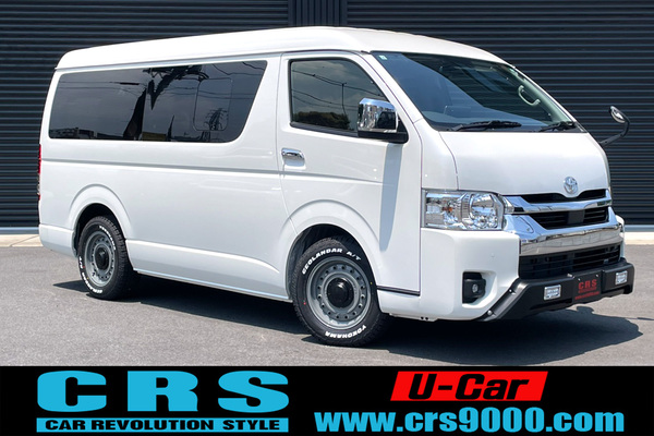 4443　令和6年式　ハイエース　ワゴン　GL　2WD　2700cc　ガソリン車　10人乗り　50kmのサムネイル