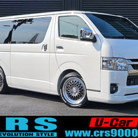 4073　令和6年式　ハイエース　スーパーGL　ダークプライムⅡ　2WD　2000cc　ガソリン車　5人乗り　10kmのサムネイル