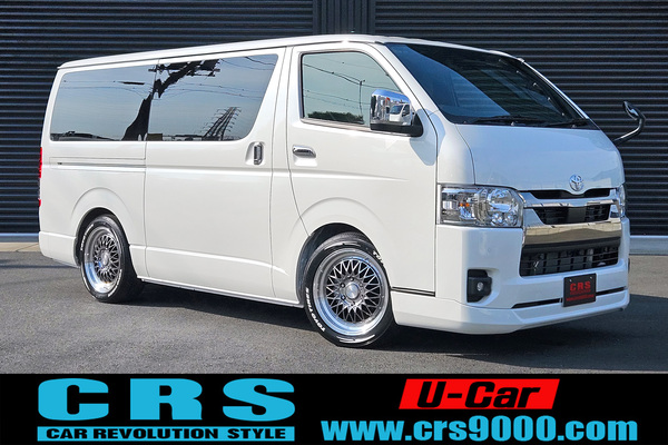 4073　令和6年式　ハイエース　スーパーGL　ダークプライムⅡ　2WD　2000cc　ガソリン車　5人乗り　10kmのサムネイル