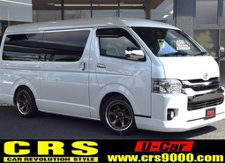 4570 平成29年式 ハイエース スーパーGL  ダークプライム　2WD 2,700cc (ガソリン車) 10人乗車 7.7万km