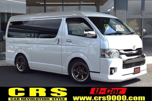 4570 平成29年式 ハイエース スーパーGL  ダークプライム　2WD 2,700cc (ガソリン車) 10人乗車 7.7万kmのサムネイル