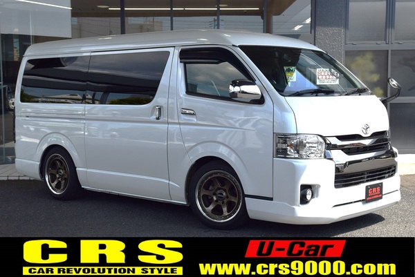 4570 平成29年式 ハイエース スーパーGL  ダークプライム　2WD 2,700cc (ガソリン車) 10人乗車 7.7万kmのサムネイル
