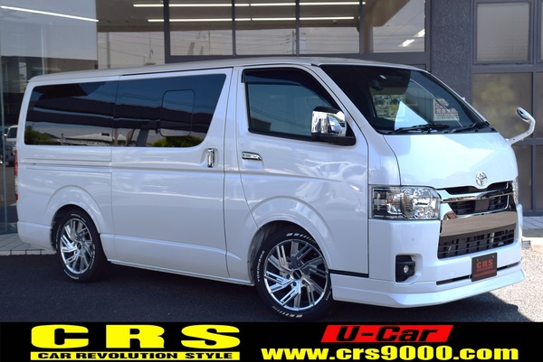 4642 令和5年式 ハイエース スーパーGL ダークプライムⅡ　2WD 2,000cc (ガソリン車) 5人乗車 2,200kmのサムネイル