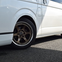 4570 平成29年式 ハイエース スーパーGL  ダークプライム　2WD 2,700cc (ガソリン車) 10人乗車 7.7万kmのサムネイル