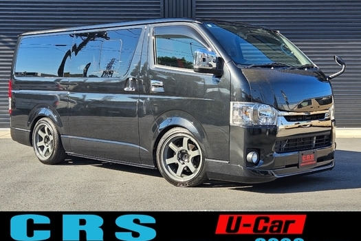 4683　平成29年式　ハイエース　スーパーGL　ダークプライム　2WD　3000cc　ディーゼル車　5人乗り　6.5万kmのサムネイル