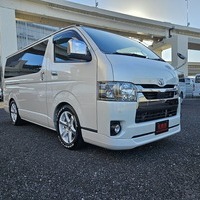 4696　令和2年式　ハイエース　スーパーGL　ダークプライムⅡ　2WD　2800cc　ディーゼル車　5人乗り　7.3万kmのサムネイル