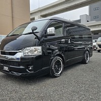 3498　ハイエース　ワゴン　GL　ベッドキットⅢ　2WD　2700cc　ガソリン車　8人乗り　8ナンバーキャンピングのサムネイル