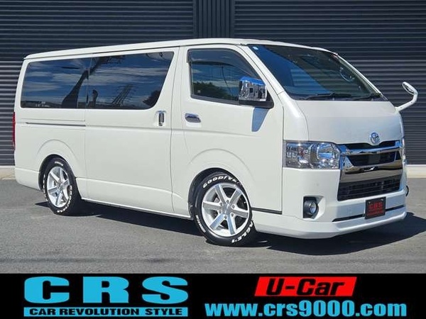 4696　令和2年式　ハイエース　スーパーGL　ダークプライムⅡ　2WD　2800cc　ディーゼル車　5人乗り　7.3万kmのサムネイル