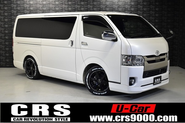4630 令和1年式 ハイエース スーパーGL ダークプライムⅡ 2WD 2,000cc (ガソリン車) 5人乗車 6.4万kmのサムネイル