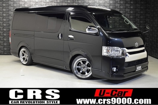 4632 平成28年式 ハイエース スーパーGLワイド ダークプライムⅡ 2WD 2700cc ガソリン車 5人乗り 3.8万kmのサムネイル