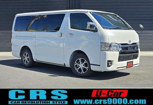 4594　令和5年式　ハイエース　スーパーGL　ダークプライムⅡ　2WD　2800cc　ディーゼル車　5人乗り　60kmのサムネイル